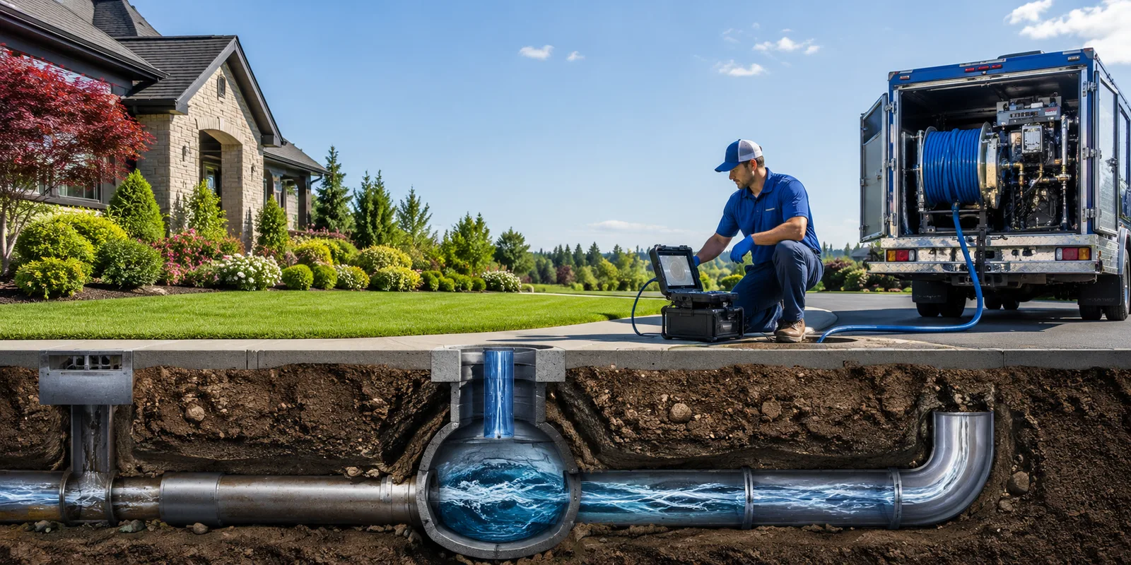 Drainage restoration information for North Carrollton, MS
